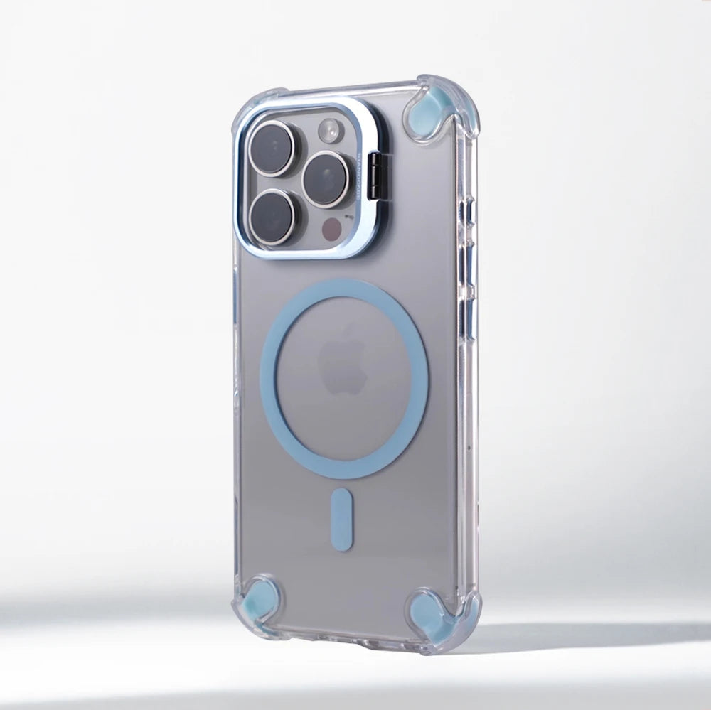 Cazé CrystalStand MagSafe Case for iPhone 12–17 Series