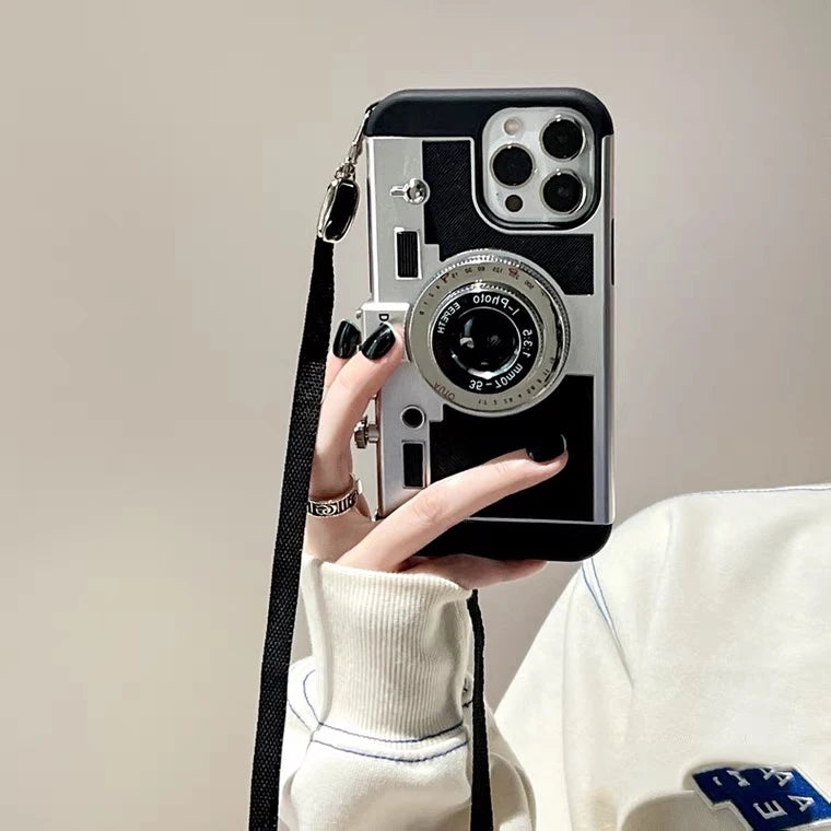 Cazé ÉmilieCam Retro Case for iPhone X–17 Series