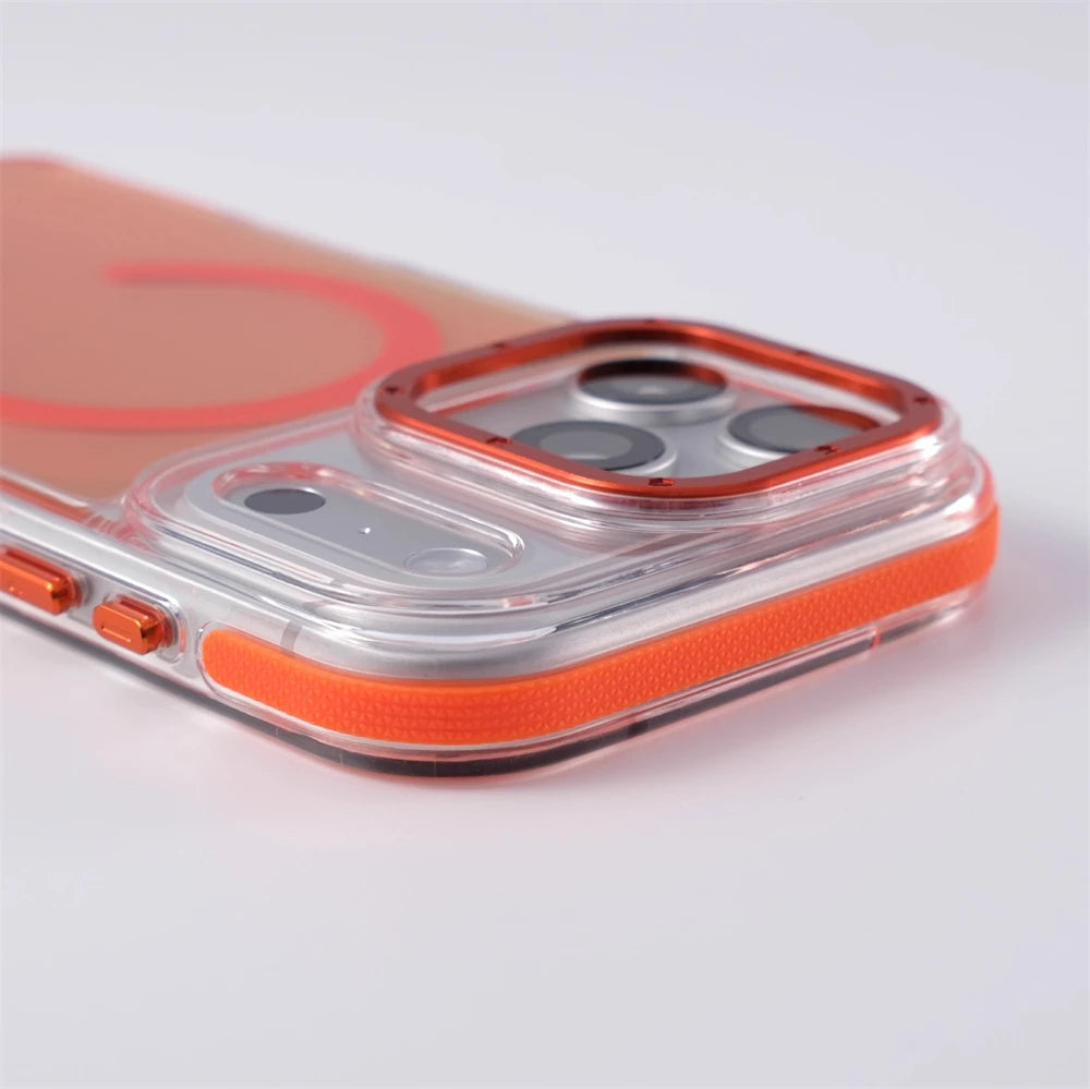 Cazé AuraGlow MagSafe Case for iPhone 12–17 Series