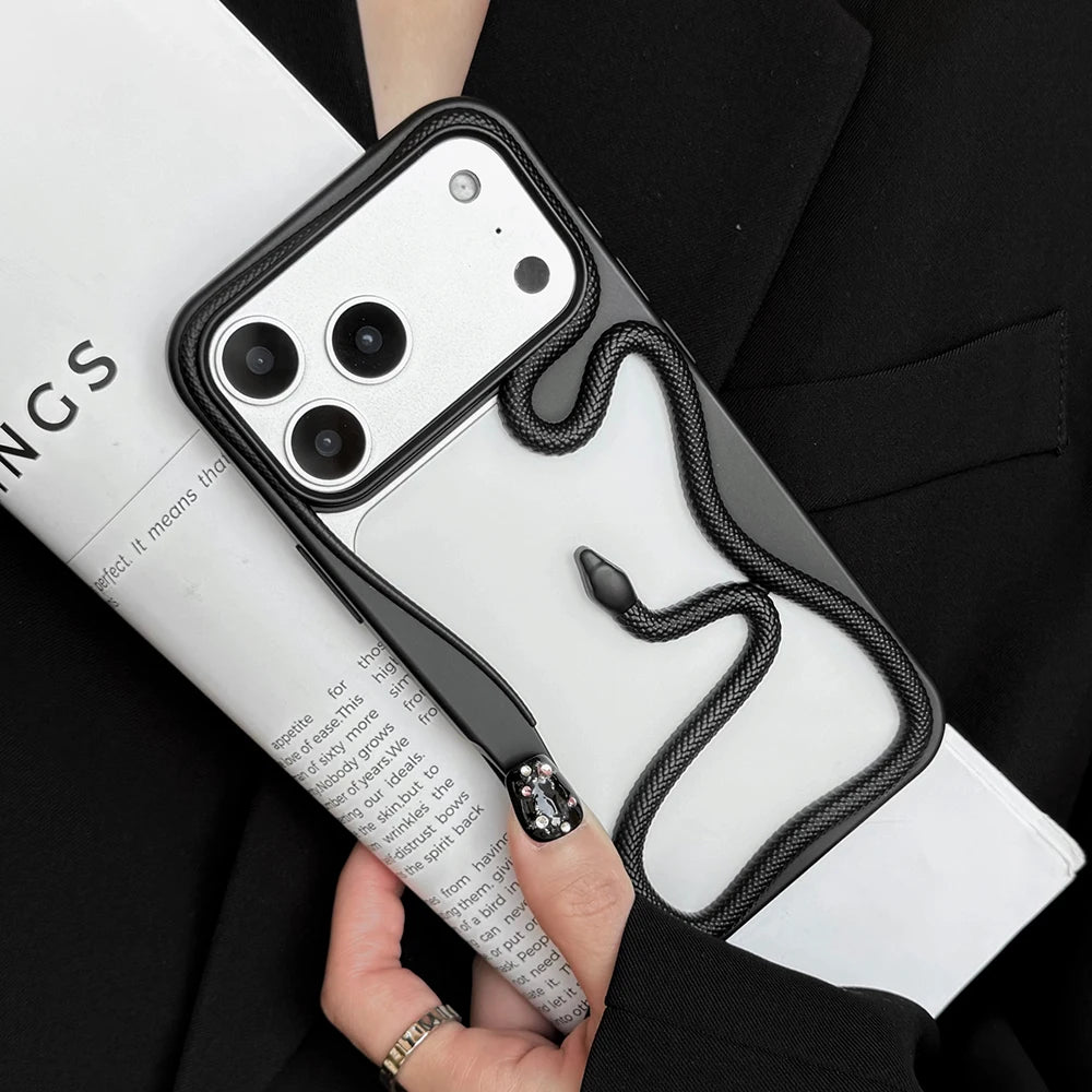 Cazé HoloSerpent 3D Case for iPhone 11–17 Series