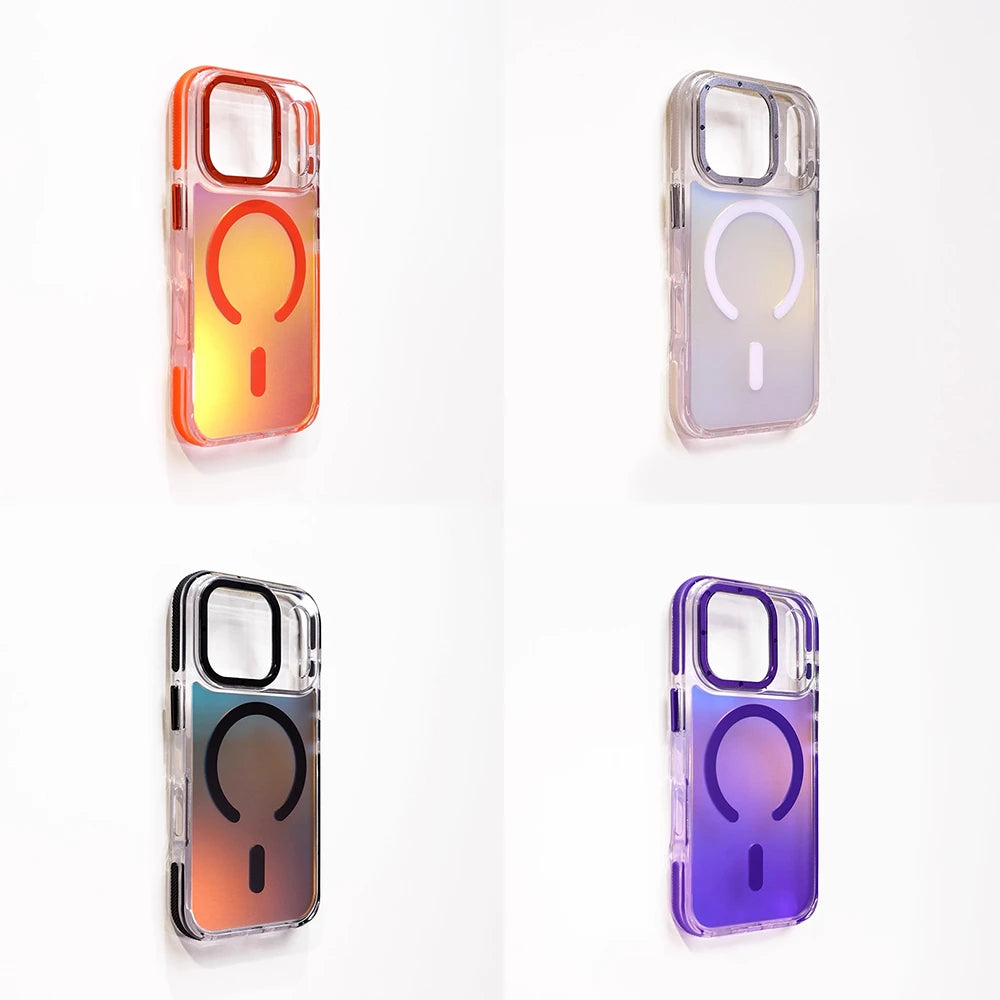 Cazé AuraGlow MagSafe Case for iPhone 12–17 Series