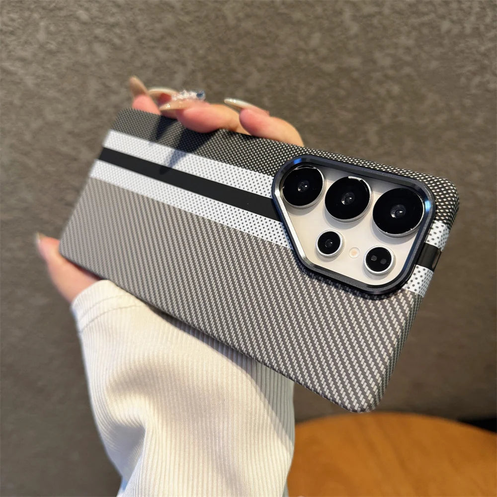 Cazé KevlarShield MagSafe Case for Samsung Galaxy S23–S25 Ultra Series