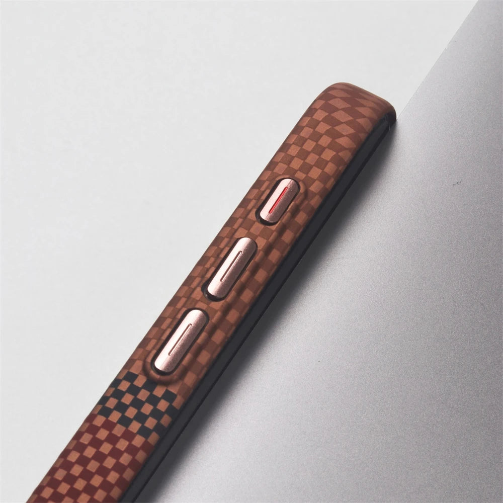 Cazé CarbonEdge MagSafe Case for iPhone 13–16 Series