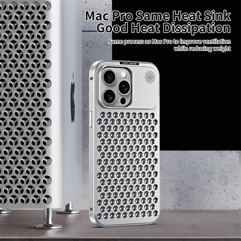 ChatGPT said:  Cazé AeroMetal Case for iPhone 12–16 Series