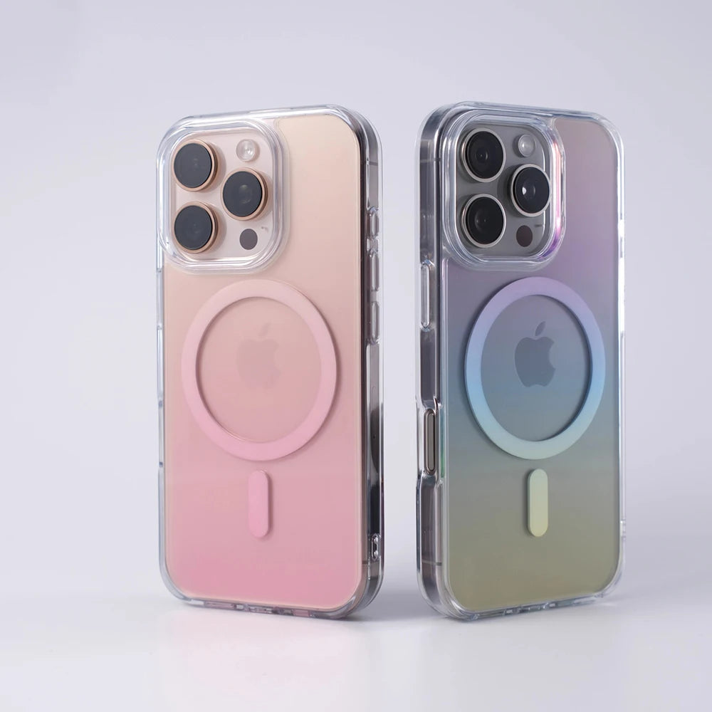 Cazé LumiGlow MagSafe Case - Gradient Elegance, Effortless Power.