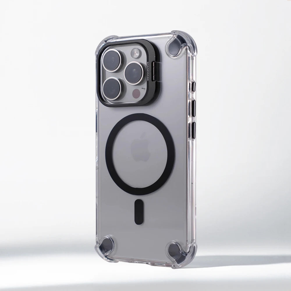 Cazé CrystalStand MagSafe Case for iPhone 12–17 Series