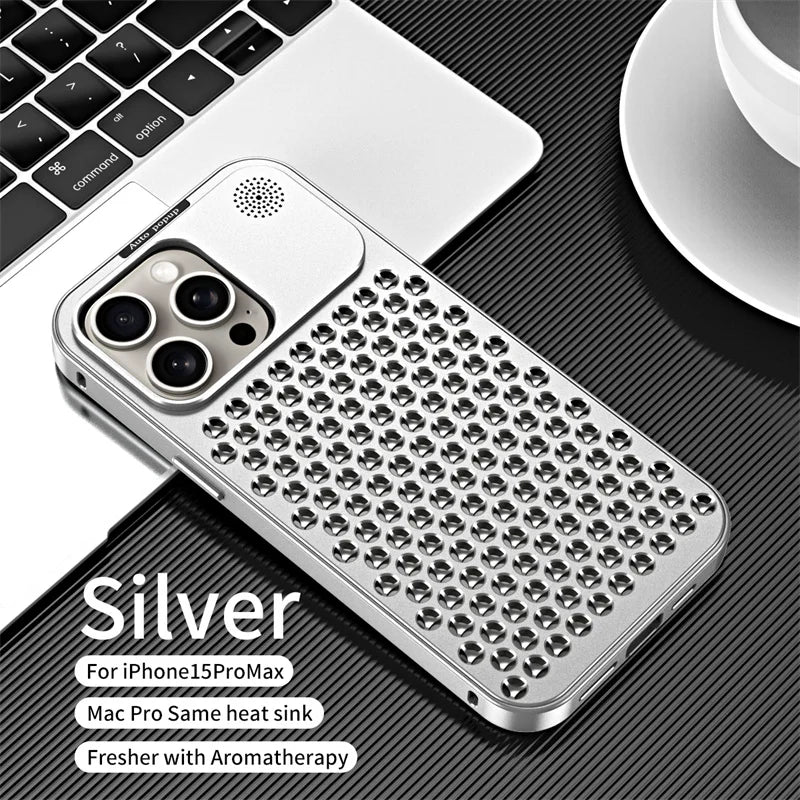 ChatGPT said:  Cazé AeroMetal Case for iPhone 12–16 Series