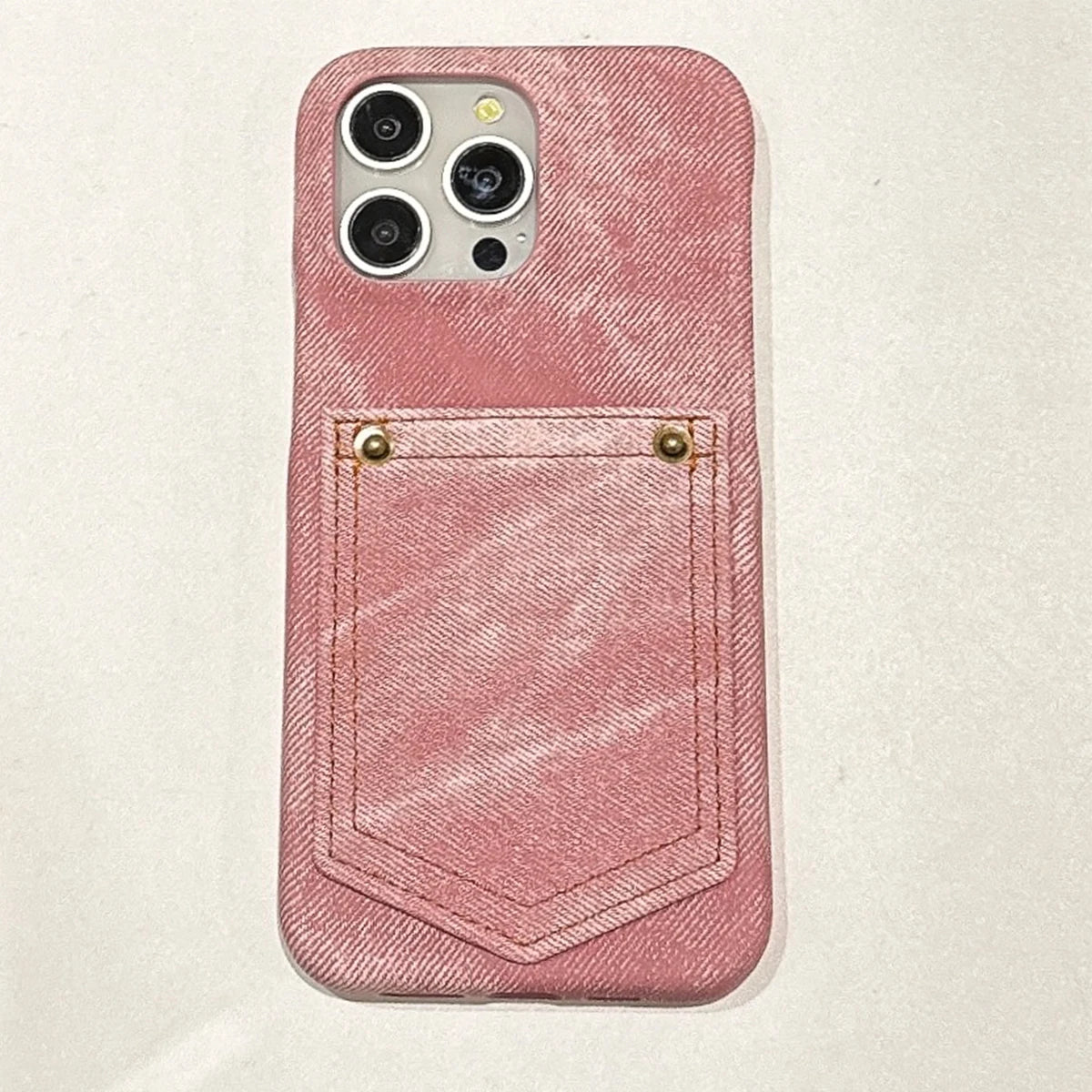 Cazé DenimCard Case for iPhone 11–15 Series