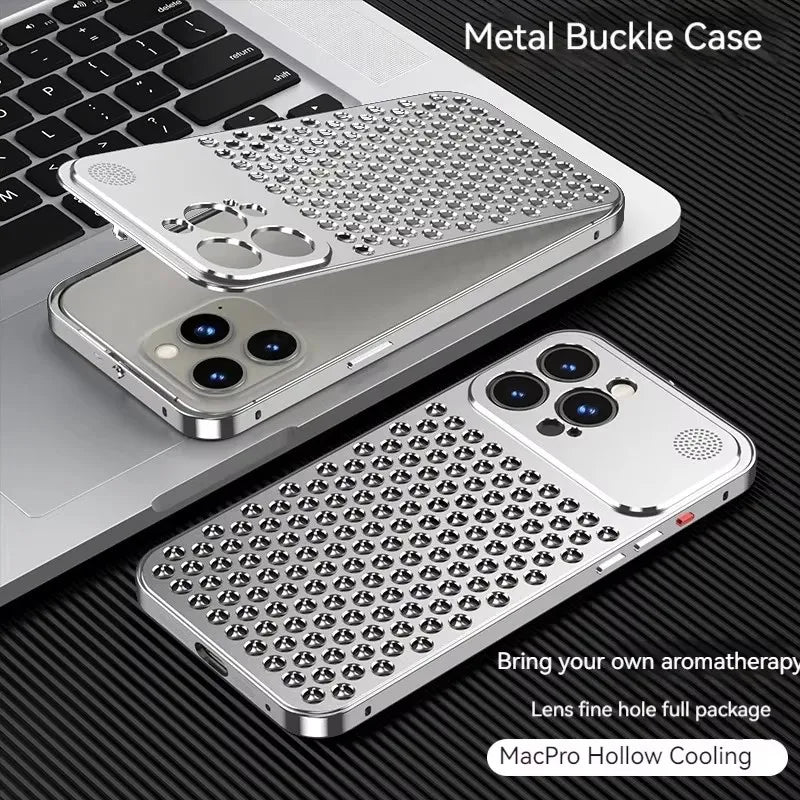 ChatGPT said:  Cazé AeroMetal Case for iPhone 12–16 Series