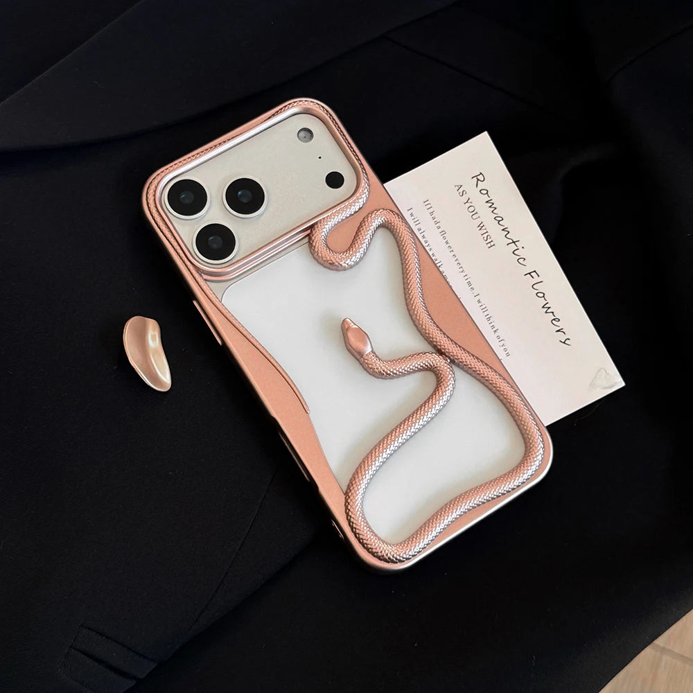 Cazé HoloSerpent 3D Case for iPhone 11–17 Series