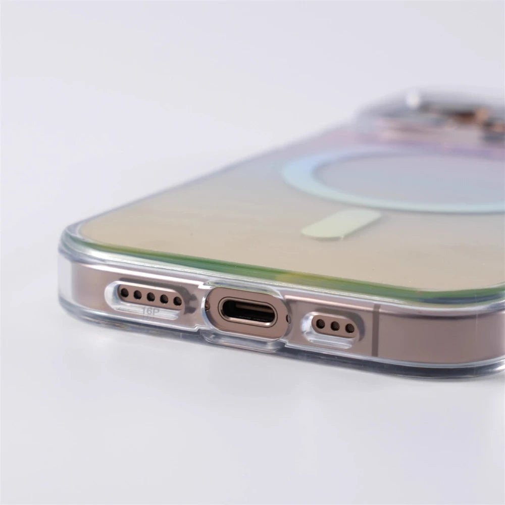 Cazé LumiGlow MagSafe Case - Gradient Elegance, Effortless Power.