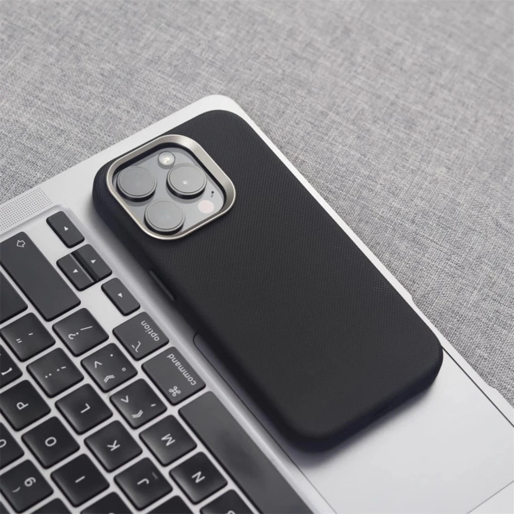 Cazé DiamondWeave MagSafe Case for iPhone 13–17 Series