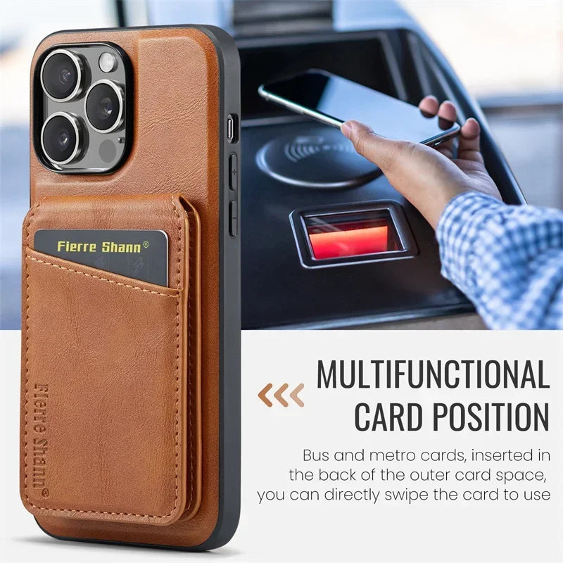 Cazé MagWallet Case for iPhone 11–17 Series