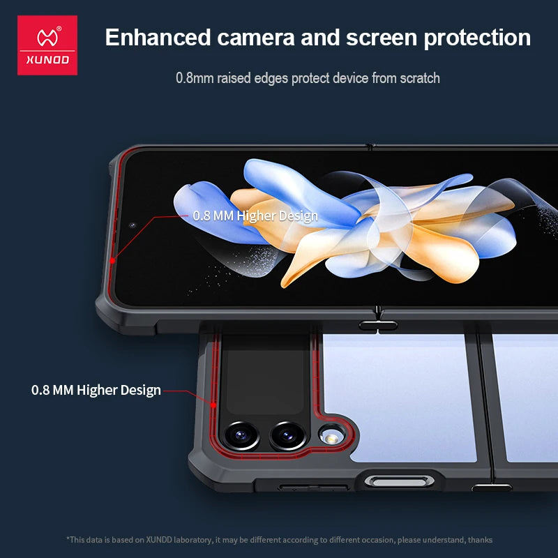 Cazé XUNDD ClearGuard Case for Samsung Galaxy Z Flip 4