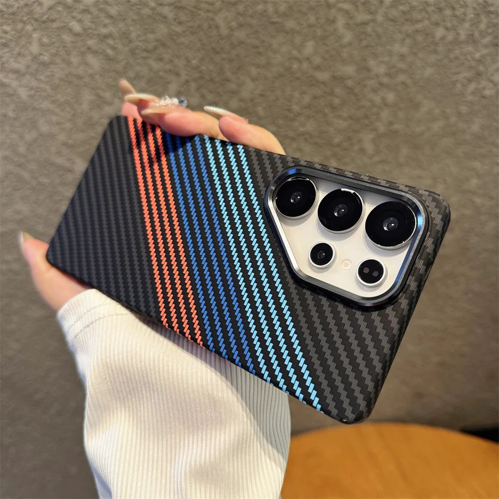 Cazé KevlarShield MagSafe Case for Samsung Galaxy S23–S25 Ultra Series