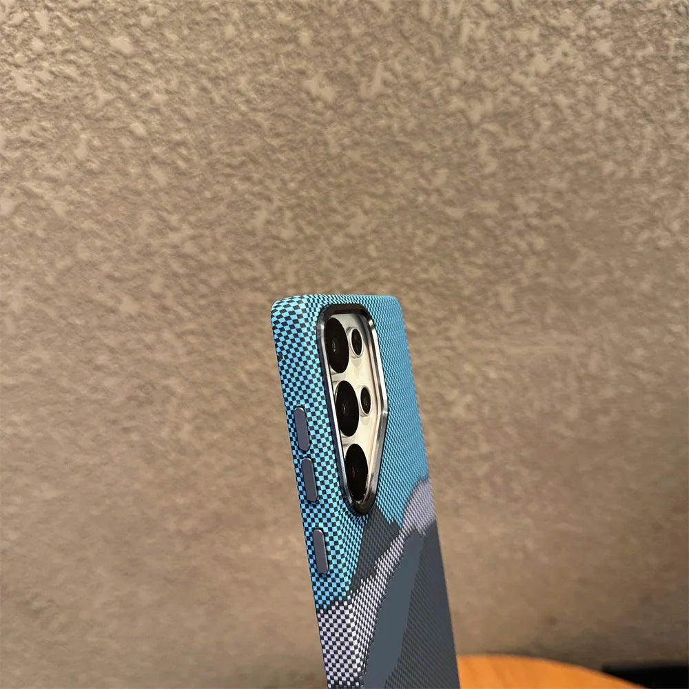 Cazé KevlarShield MagSafe Case for Samsung Galaxy S23–S25 Ultra Series