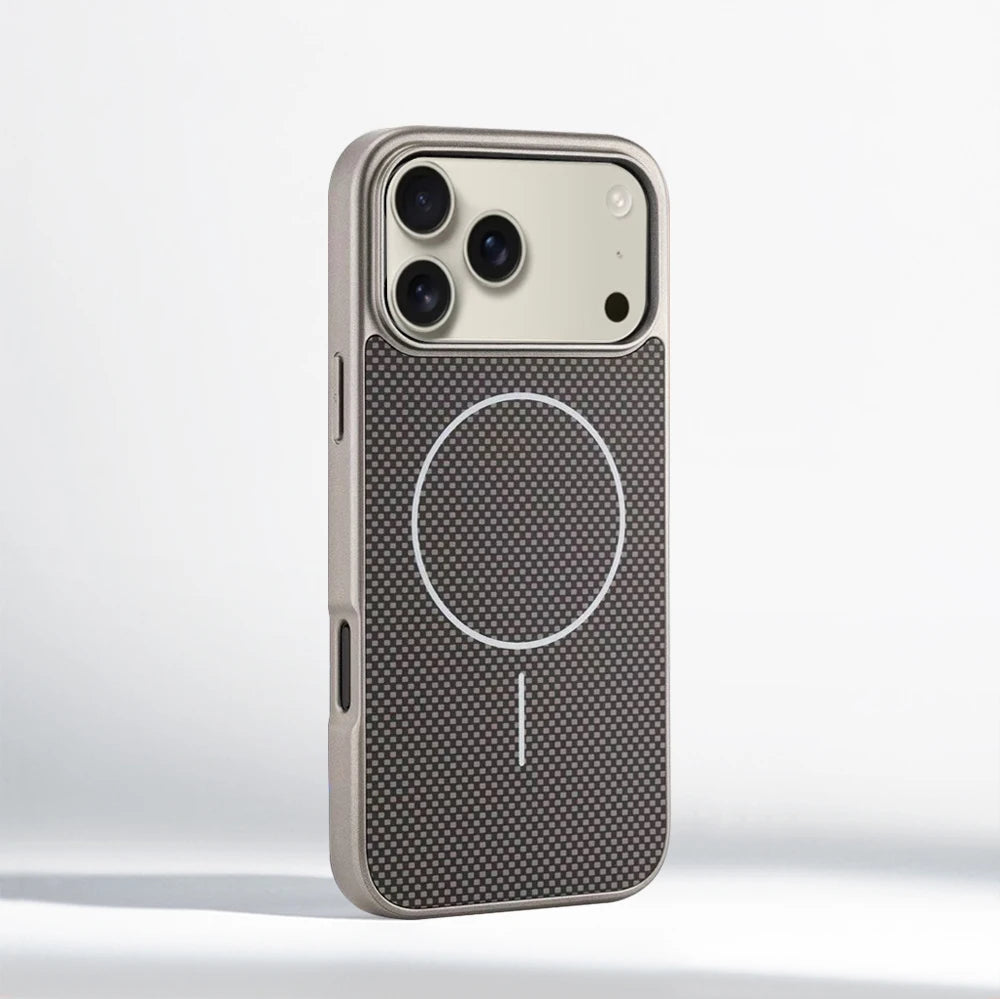 Cazé CarbonForce MagSafe Case for iPhone 13–17 Series