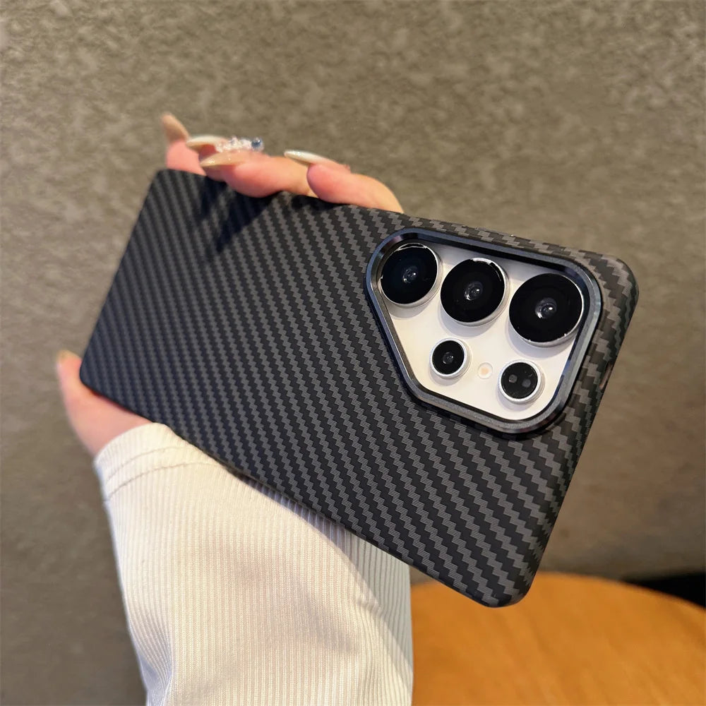 Cazé KevlarShield MagSafe Case for Samsung Galaxy S23–S25 Ultra Series