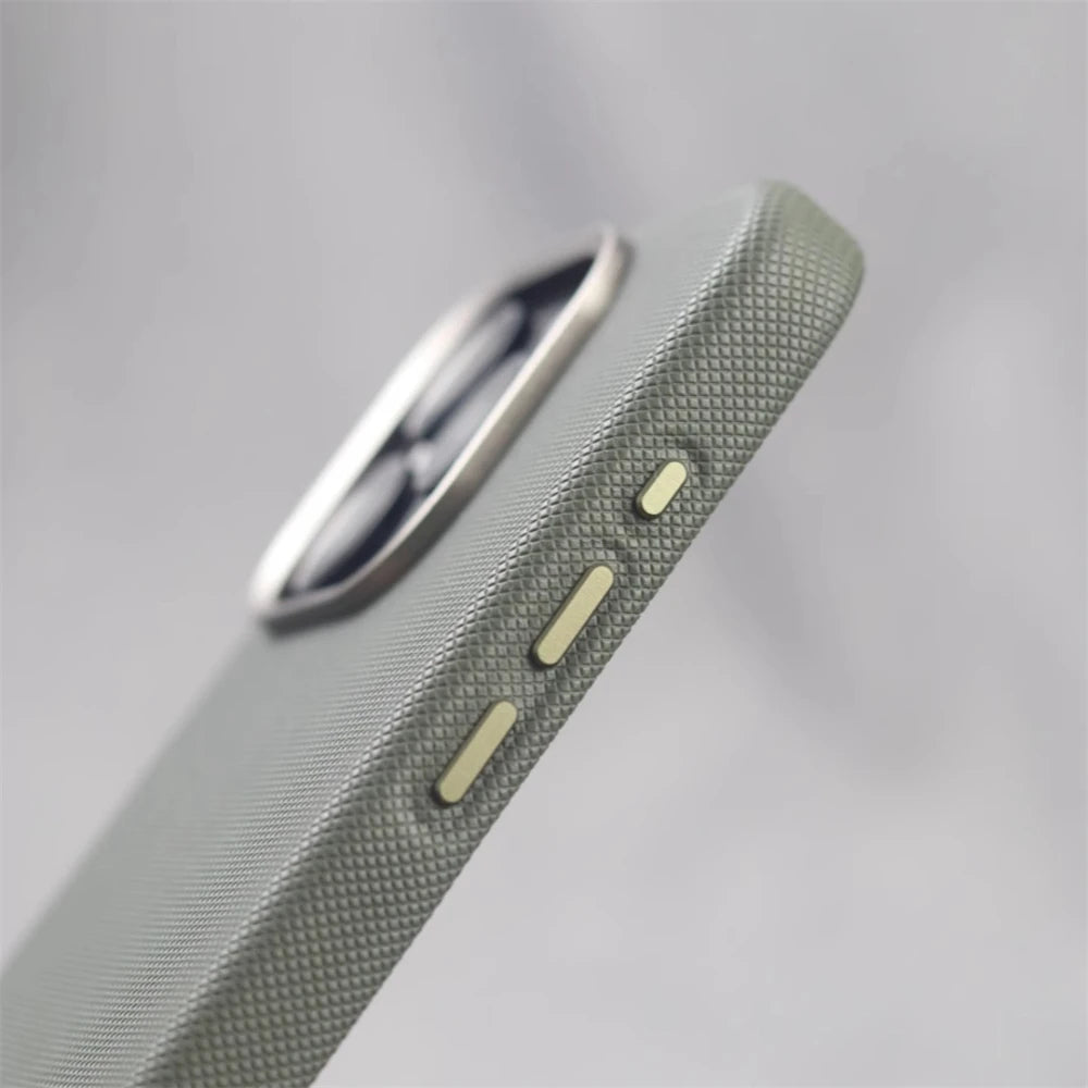 Cazé DiamondWeave MagSafe Case for iPhone 13–17 Series