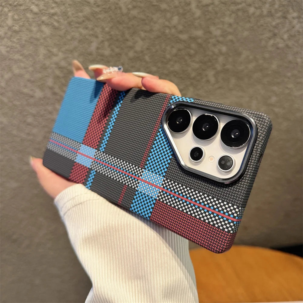 Cazé KevlarShield MagSafe Case for Samsung Galaxy S23–S25 Ultra Series