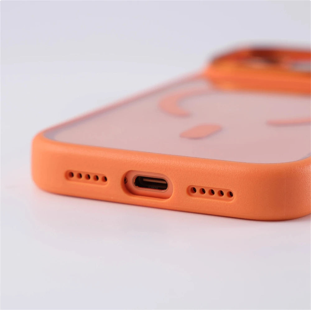 Cazé ClearMetal MagSafe Case for iPhone 15–17 Series