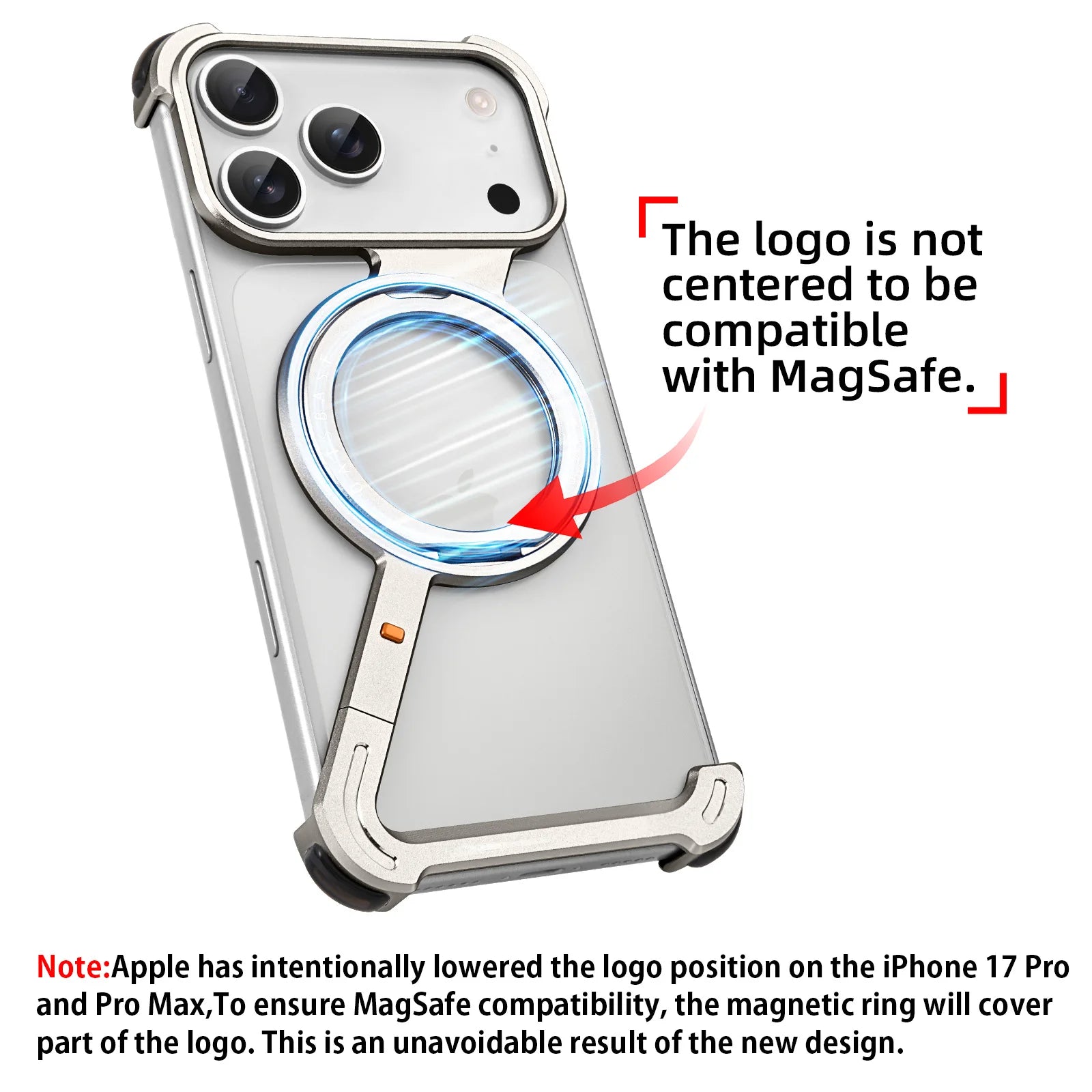 Cazé AirStand MagSafe Case for iPhone 17 Pro Max