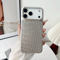 Cazé CrocoGloss Case for iPhone 14–17 Series