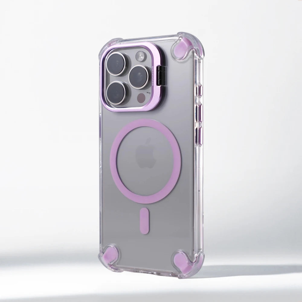 Cazé CrystalStand MagSafe Case for iPhone 12–17 Series