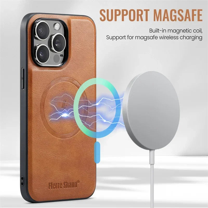 Cazé MagWallet Case for iPhone 11–17 Series