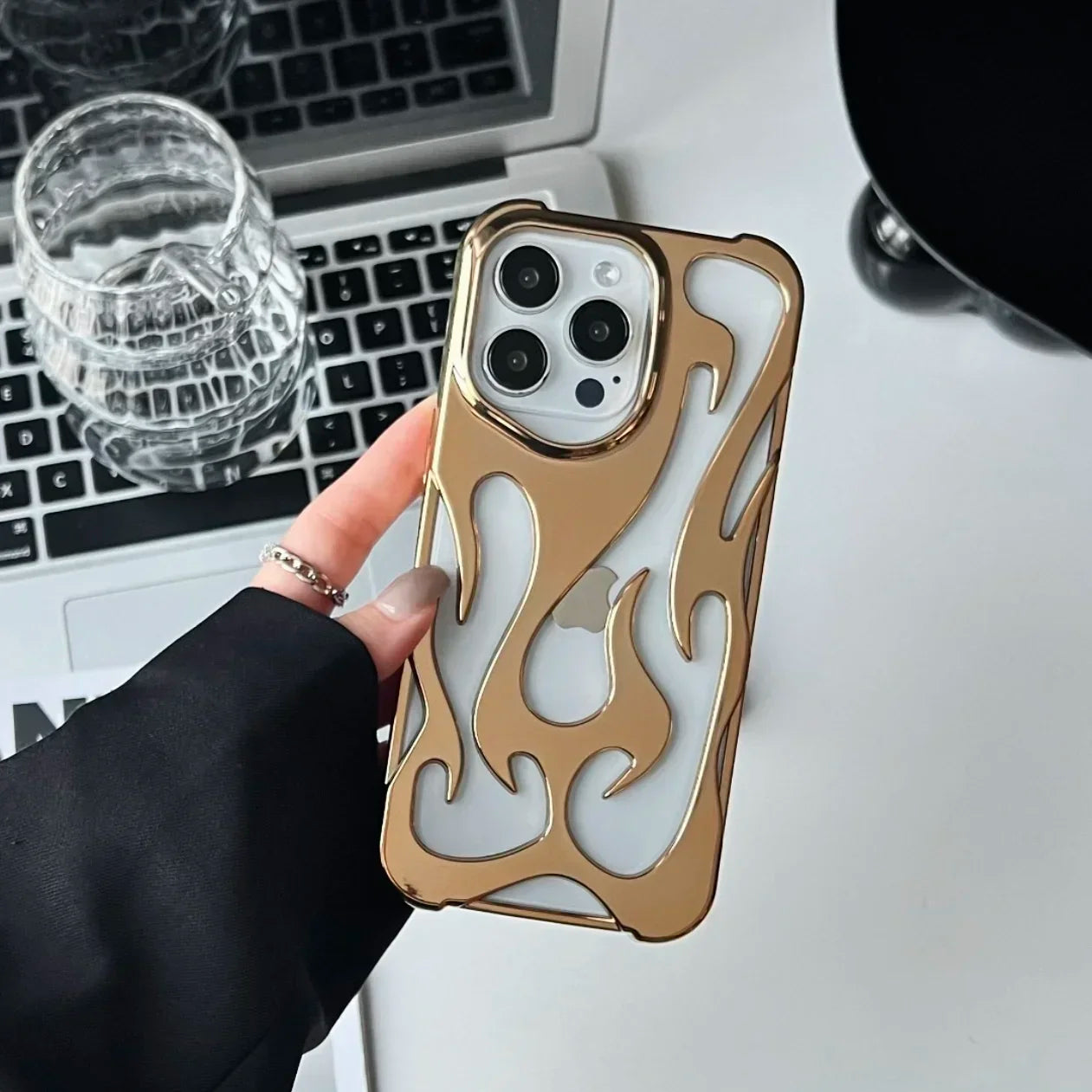 Cazé FlameFlow Case for iPhone 11–17 Pro Max