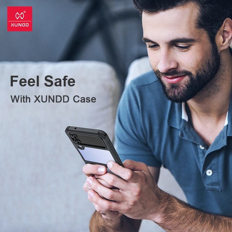 Cazé XUNDD ClearGuard Case for Samsung Galaxy Z Flip 4