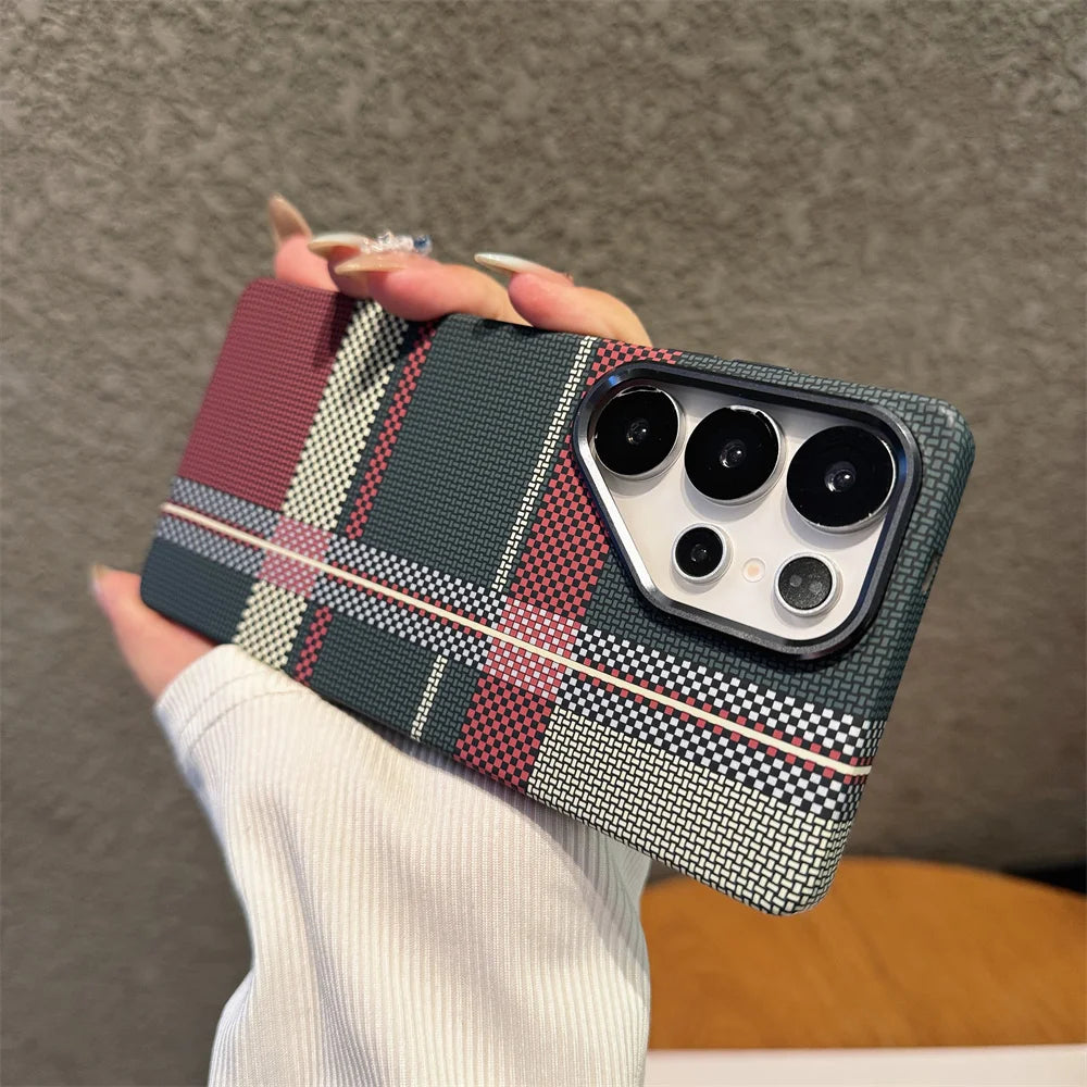 Cazé KevlarShield MagSafe Case for Samsung Galaxy S23–S25 Ultra Series