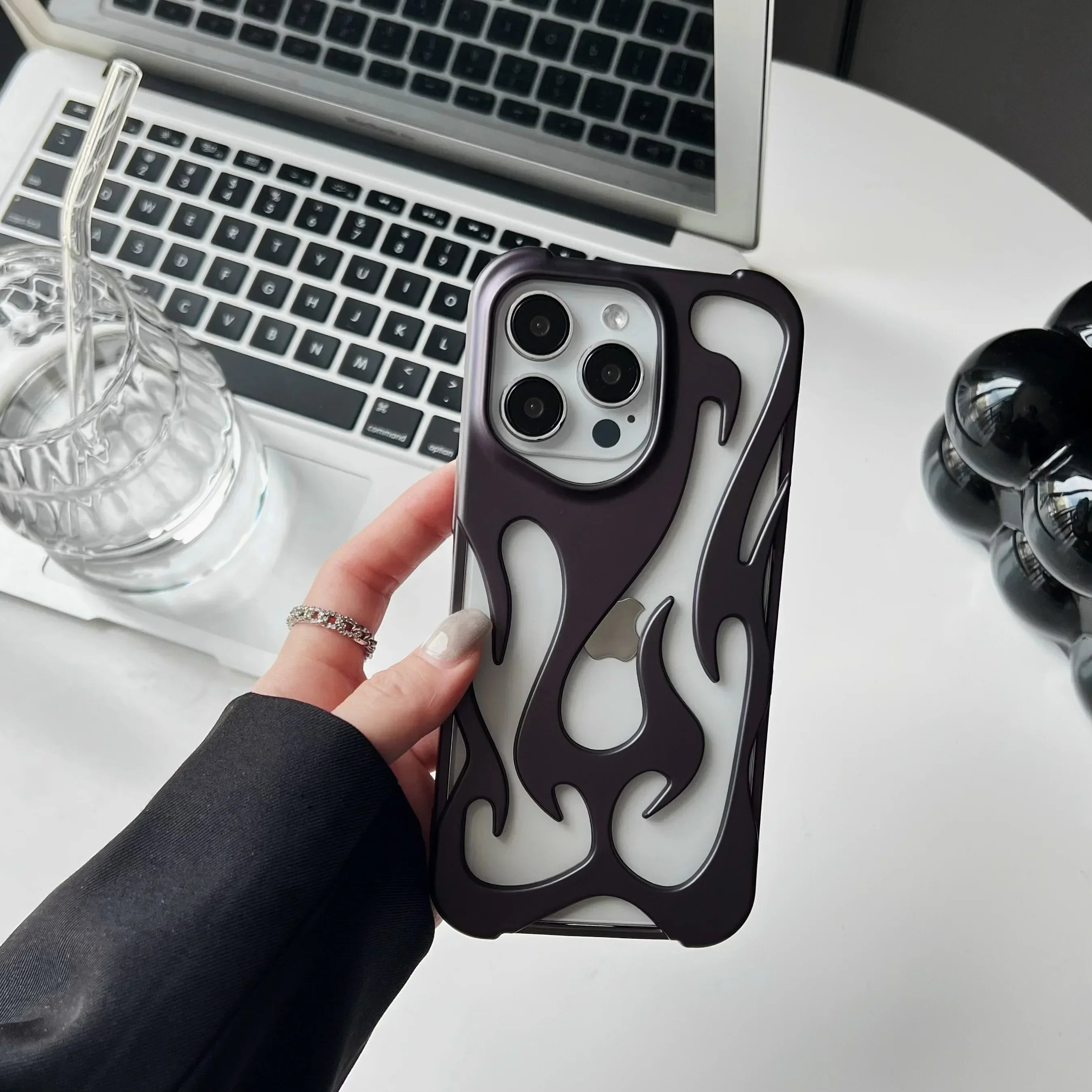 Cazé FlameFlow Case for iPhone 11–17 Pro Max