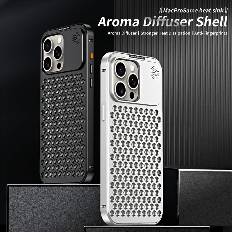 ChatGPT said:  Cazé AeroMetal Case for iPhone 12–16 Series