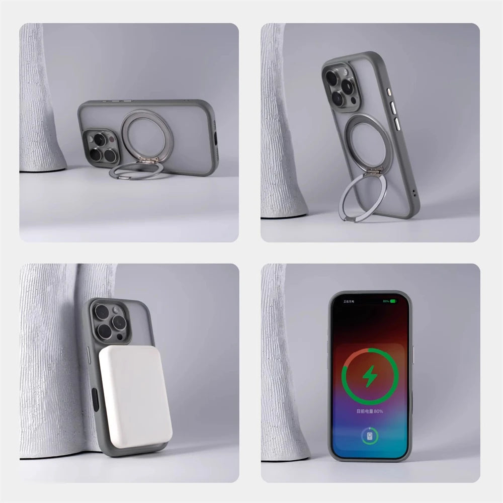 Cazé MetaRing MagSafe Case for iPhone 13–16 Series