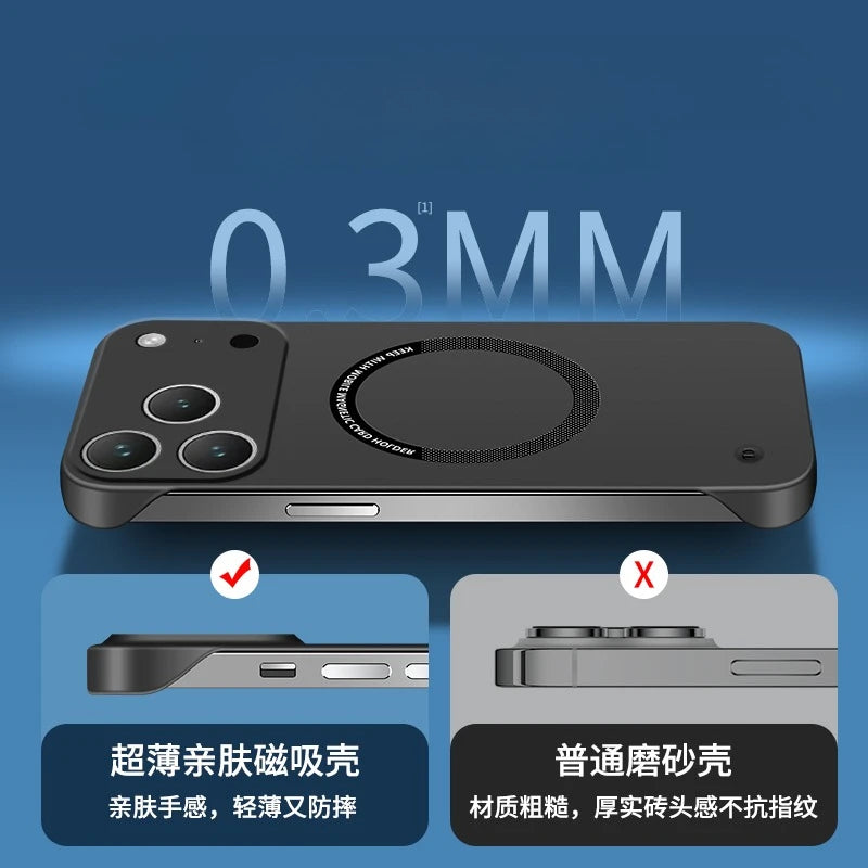 Cazé MagFrame Case for iPhone 16E / 17 / 17 Pro / 17 Air