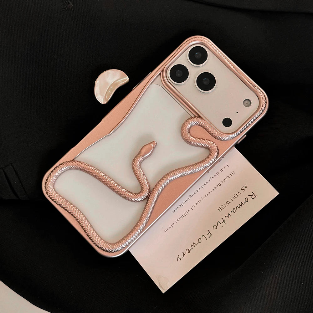 Cazé HoloSerpent 3D Case for iPhone 11–17 Series