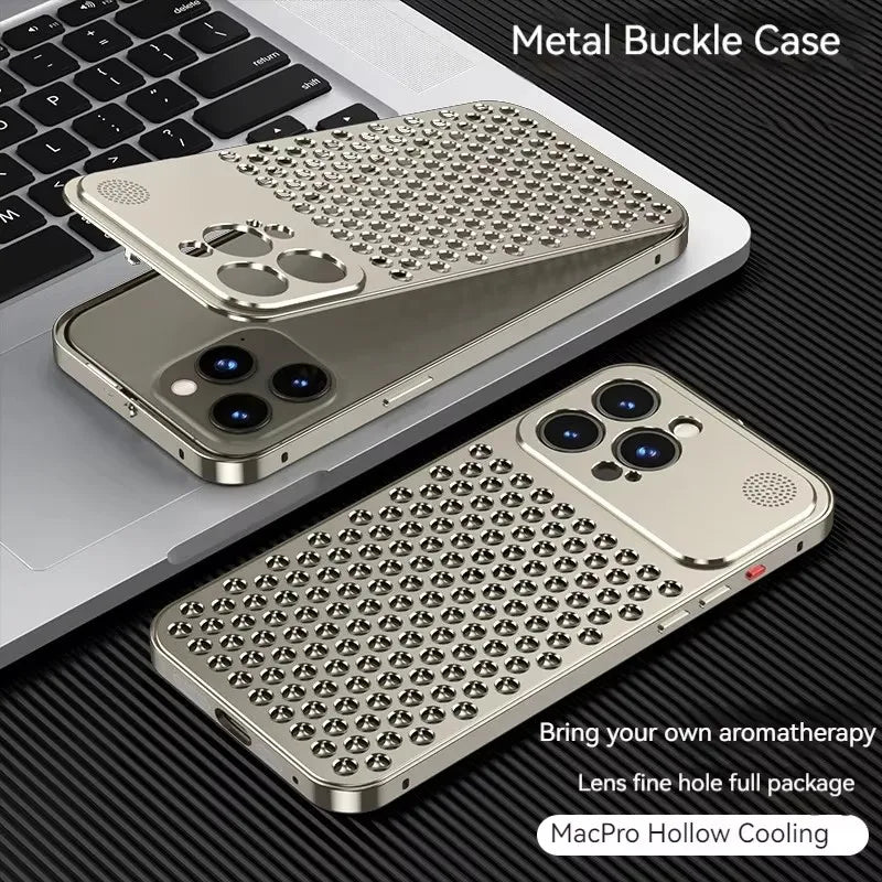 ChatGPT said:  Cazé AeroMetal Case for iPhone 12–16 Series