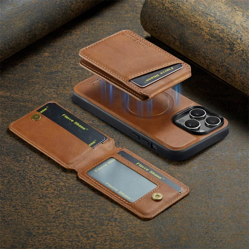 Cazé MagWallet Case for iPhone 11–17 Series