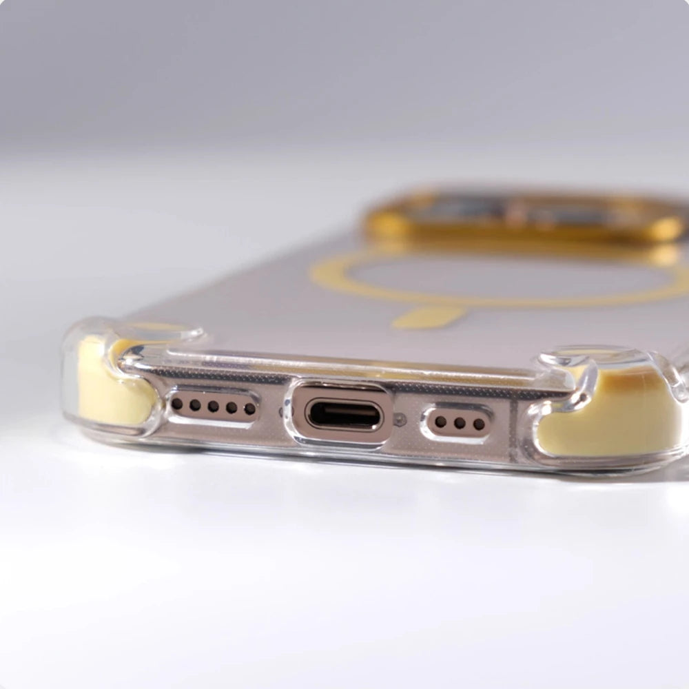 Cazé CrystalStand MagSafe Case for iPhone 12–17 Series