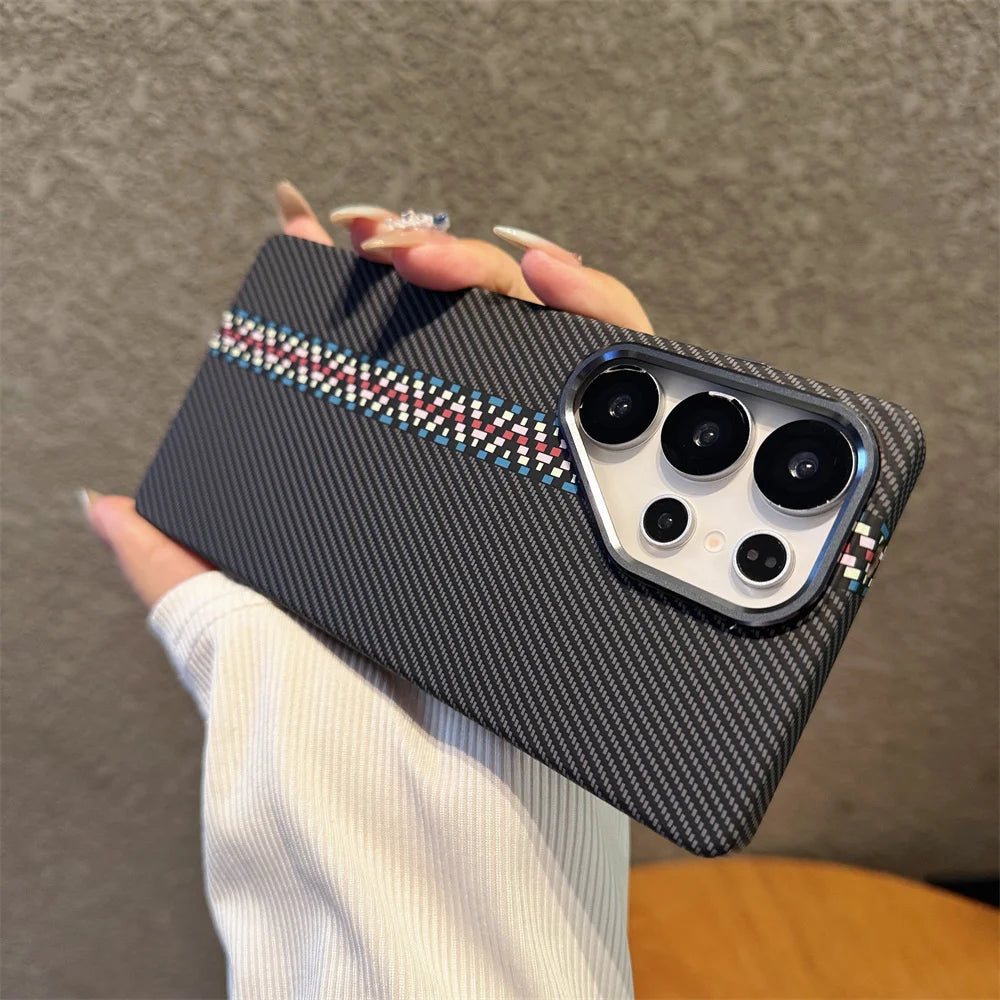 Cazé KevlarShield MagSafe Case for Samsung Galaxy S23–S25 Ultra Series