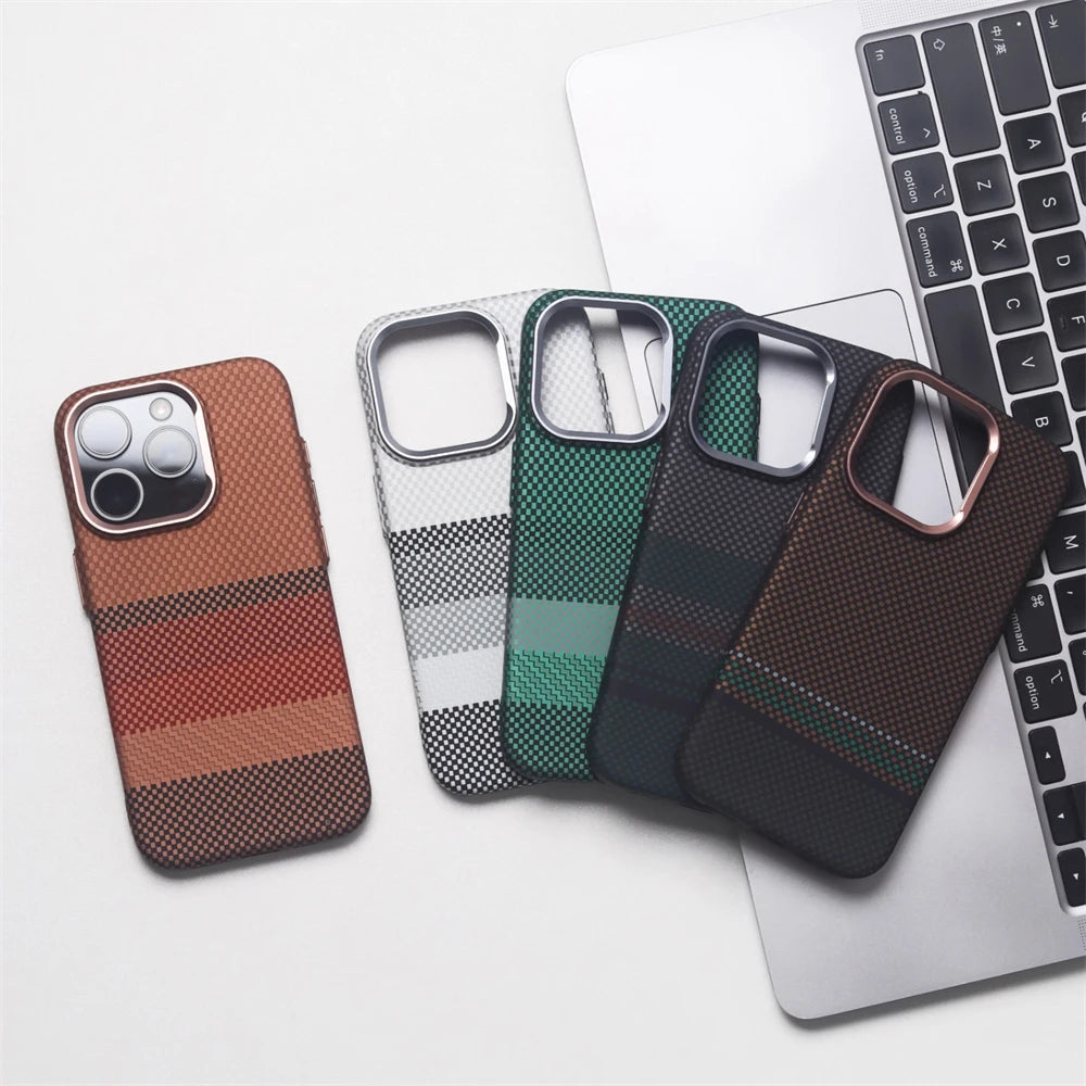 Cazé CarbonEdge MagSafe Case for iPhone 13–16 Series