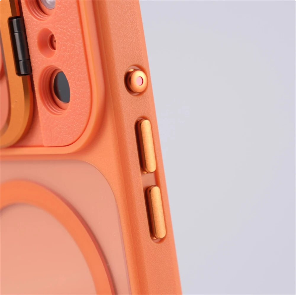 Cazé ClearMetal MagSafe Case for iPhone 15–17 Series