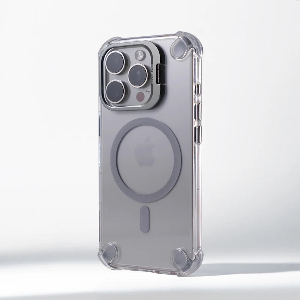 Cazé CrystalStand MagSafe Case for iPhone 12–17 Series