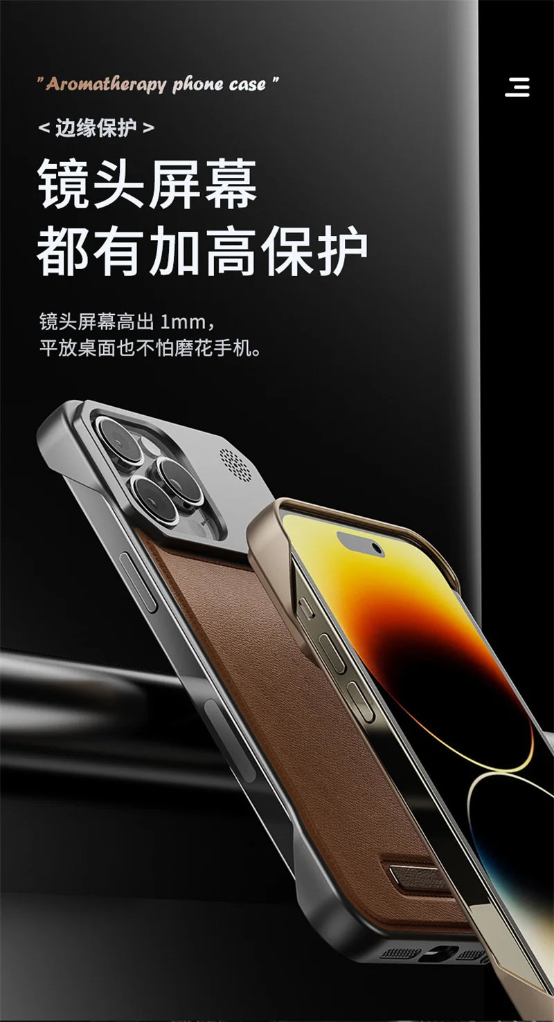 Cazé AromaLeather MagSafe Case for iPhone 11–17 Series