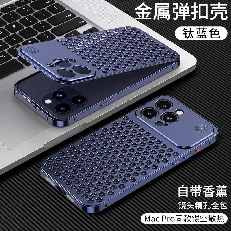 ChatGPT said:  Cazé AeroMetal Case for iPhone 12–16 Series