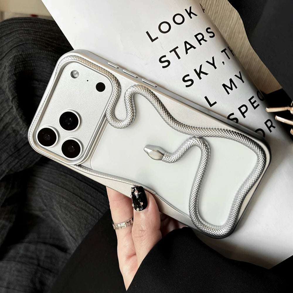 Cazé HoloSerpent 3D Case for iPhone 11–17 Series