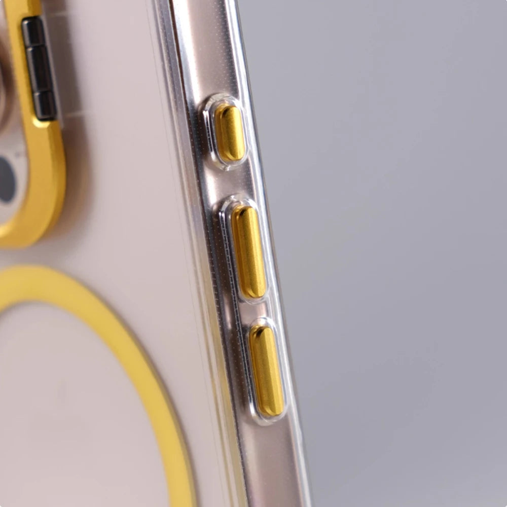 Cazé CrystalStand MagSafe Case for iPhone 12–17 Series